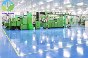 Sơn Epoxy Nhà Xưởng – Giải Pháp Sàn Công Nghiệp Bền Đẹp, Chống Bụi, Chịu Lực Tối Ưu