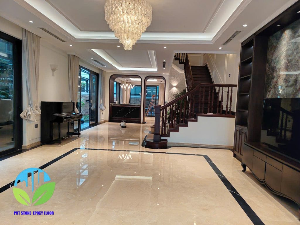 Phục hồi sàn đá đã qua sử dụng – mang lại vẻ đẹp sang trọng
